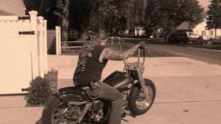 69 HD FL Shovelhead Bobber [upl. by Hershel368]