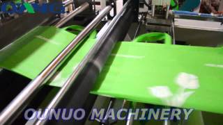 Super Fast Non Woven Bag Making Machine with Loop Handle [upl. by Vitkun]