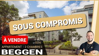 À VENDRE  Appartement 2 chambres à LuxembourgBeggen 💛🌞🦅 [upl. by Mill341]