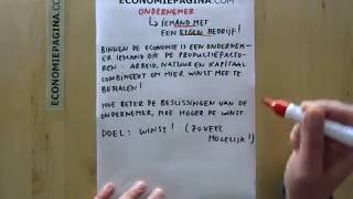 Ondernemer Economiepaginacom [upl. by Neelyar]