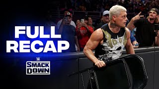 Full SmackDown highlights July 19 2024 [upl. by Ennaimaj]