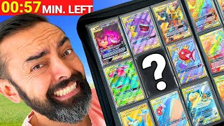 Complete Set in Time or Lose It All RISKY Pokémon Card CHALLENGE [upl. by Annahpos176]