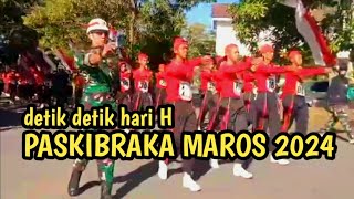 Latihan Paskibraka Maros 2024 Makin Keras Dekati Hari Upacara Kemerdekaan [upl. by Ibbetson]