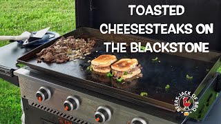 Blackstone Cheesesteaks Prime Sirloin Cheesesteak Toasted Cheese [upl. by Gurias229]