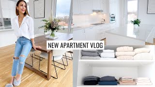 NEW APARTMENT VLOG  Lots Of Organizing amp New Furniture Updates  Annie Jaffrey [upl. by Floris]