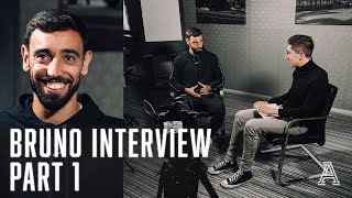 Bruno Fernandes interview Winding up refs beating Liverpool amp his dream Man United move PART 1 [upl. by Chin]