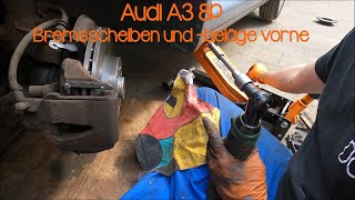 Audi A3 8P Bremsscheiben und beläge vorne erneuern [upl. by Sonnie]