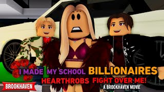 I MADE MY SCHOOL BILLIONAIRE HEARTHROBS FIGHT OVER ME Roblox Brookhaven 🏡RP  CoxoSparkle2 [upl. by Fairfield]