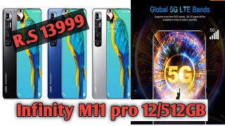 Infinity M11 pro Review 12512GB  leioa M11 pro review amazing Sell shahzaib tech [upl. by Redmond985]