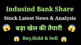 indusind bank share news today l indusind bank share price today l indusind bank share latest [upl. by Rosati]