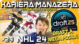 Draft 2025 Mega Posily a Důležitý Trade 29  NHL 24 CZ Lets Play [upl. by Roye]