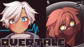 OVERTALE 1  As aventuras da Frisk monstro e do Sans humano [upl. by Nare]