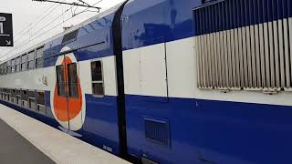 RER D  Départ dun Z20500 mission FACA en gare de GargesSarcelles direction Goussainville [upl. by Myrt927]