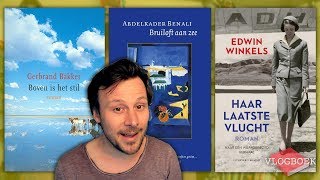 Gerbrand Bakker  Abdelkader Benali  Edwin Winkels  VLOGBOEK [upl. by Thadeus59]