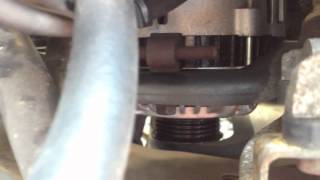 19992003 Mazda Protege Alternator and Belt Install HowTo [upl. by Gayel754]