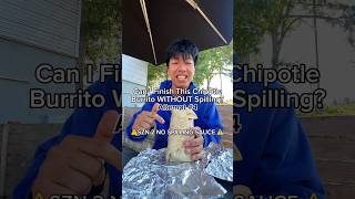 chipotle burrito without spilling shortsvideo [upl. by Eula]