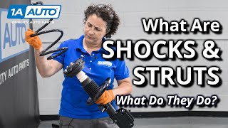 What are Shocks What are Struts Which Does Your Car or Truck Use [upl. by Salakcin]