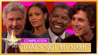 Denzel Washington Trolls Graham  Calling Celebs The Wrong Name  The Graham Norton Show [upl. by Lear120]