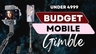 BEST MOBILE GIMBLE FOR SMARTPHON amp VLOGGINGред GIMBLE STABILIZER L09 ред REVIEW roamingeaglepraveen [upl. by Aseram]