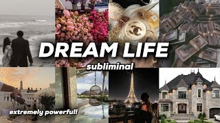 DREAM LIFE subliminal ✨ THE ultimate ALL IN ONE subliminal beauty self concept success amp love [upl. by Zilvia]