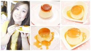 Milk Pudding Recipe Purin Custard Pudding [upl. by Elleimac958]