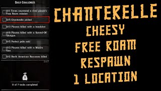 Chanterelle Locations RDR2 Online Daily Challenge Location Guide Red Dead Redemption 2 Online [upl. by Kcerb759]