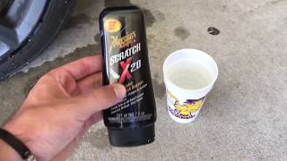 How to use Meguiars Scratch X Read Description First [upl. by Aven372]