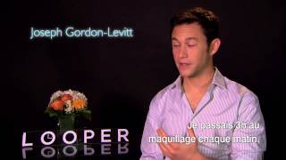 Looper  Interview EXCLUSIVE Joseph GordonLevitt et Rian Johnson [upl. by Anha422]