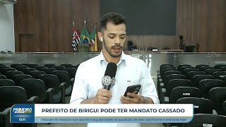 Prefeito de Birigui pode ter mandato cassado pela câmara de vereadores [upl. by Enneiluj853]