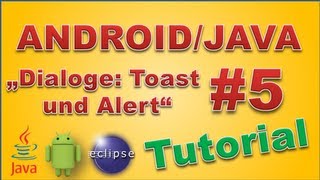 Android Apps programmieren 5  Dialoge Toast und Alert [upl. by Eissolf943]