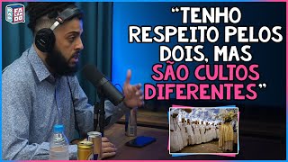 DIFERENÇA ENTRE UMBANDA E CANDOMBLÉ  rap falando cortes [upl. by Kelula]