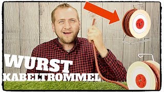 ►WURST Lustig KABELTROMMEL Alternative zum Präsentkorb  Werbegeschenk und Mitbringsel [upl. by Xirdnek]