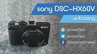 Unboxing Sony DSC HX60V [upl. by Prochora]