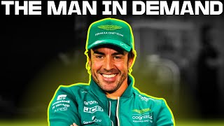 Fernando Alonso The Hottest Commodity in the F1 Driver Market for 2025 [upl. by Reagen594]