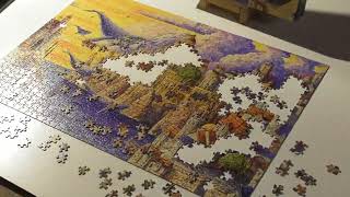 Puzzle Time Lapse The farthest bay Castorland 1000 [upl. by Brodeur]