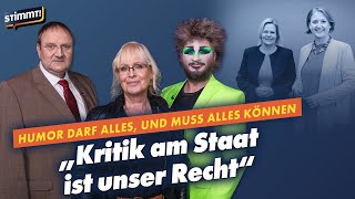 Stimmt – 14022024  Meinungsfreiheit in Gefahr  Antisemitismus an der Uni  HumorKrise [upl. by Tressia]