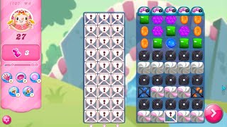 Candy Crush Saga LEVEL 1107 NO BOOSTERS new version🔄✅ [upl. by Fifi]