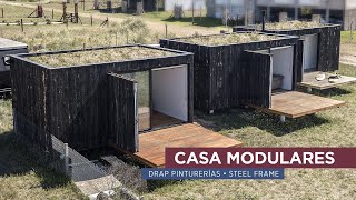 Sistemas constructivos Casa modulares Steel frame Construcción a seco Ventajas y funcionalidad [upl. by Mann512]