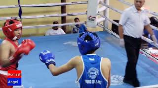 Final 61 Kg Winner Romash Shrestha RDS Boxing Club vs Angel Lama Cgg ASBC School amp Junior Boxing [upl. by Coh]