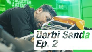 Derbi Senda projet by Maxiscoot Episode 2 [upl. by Dearborn]