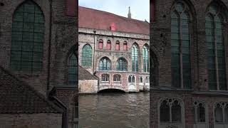 Village Bruge Boat Trip Canal BrugesBelgium tourist visitbruges walkingtour4k walkingtour tips [upl. by Einhoj381]