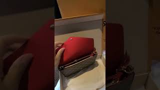 unboxing louis vuitton purse LV FÉLICIE POCHETTE luxury fashion [upl. by Publus]