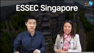 ESSEC Business School Singapore 싱가포르에 위치한 에섹 경영대학 프랑스의 3대 비즈니스 스쿨 중 하나인 명문 경영대학 담당자 인터뷰 [upl. by Nylaret225]