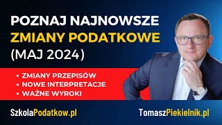 Poznaj NAJNOWSZE ZMIANY Podatkowe [upl. by Kirred]