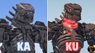 Kaiju Universe vs Kaiju Arisen 50  Mechagodzilla 2021 [upl. by Nahtnoj]