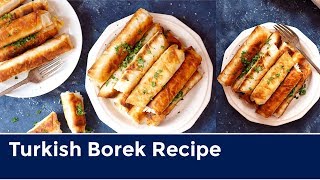 Turkish Borek Recipe Sigara Borek [upl. by Harden]