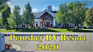 Petoskey RV Resort 2020 Michel Marcias Motorcycle Trips [upl. by Waldo]