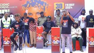 Acidic vokoz ndi musoga concert live in jinja press conference [upl. by Adnirim960]