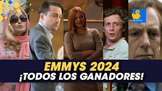 Emmys 2024 todos los ganadores ¡Succession arrasó [upl. by Orapma]