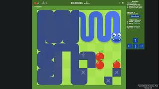 Google Snake  Statue Slow Highscore  Small  3 a multi  80 Apple [upl. by Naibaf428]